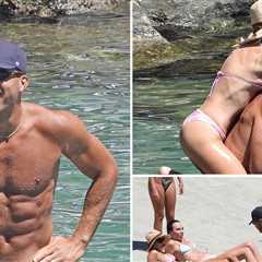 Blake Griffin and Fiancée Francesca Aiello Splash Around In Portofino