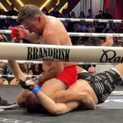 Johnny Manziel breezes past social media influencer in MMA debut