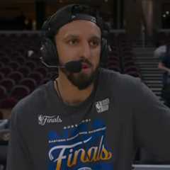 Lights appear to go out on Landry Shamet during ESPN interview after Knicks’ sweep