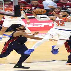 Knicks’ Karl-Anthony Towns breaks his conference finals curse in style