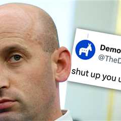 Stephen Miller Called An 'Ugly F***' by Democrats Official X Account