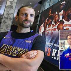 Ex-Knicks fan who sold his ‘fanhood’ on eBay and became  Lakers devotee insists he has no regrets