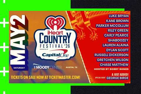 How to Watch Luke Bryan, Shaboozey & More Perform at iHeartCountry Festival Online