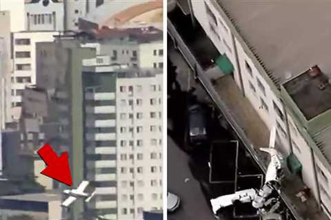 Plane Crashes Into Building in Brazil, on Video, Casualties Reported