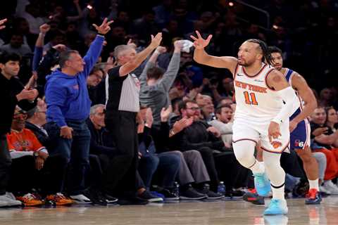 The Knicks have become a juggernaut
