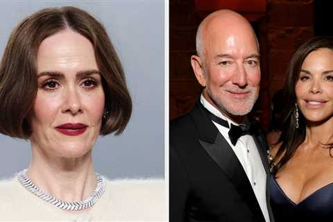 Amid All The Bezos Boycott Drama, Sarah Paulson’s “Blinded By Money” Look At The 2026 Met Gala Is..