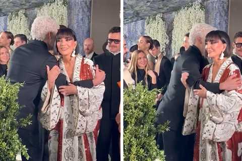 Bad Bunny's Awkward Met Gala Hug with Kris Jenner Caught on Video