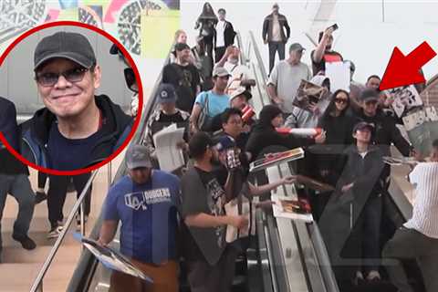 Jet Li's Arrival Causes Chaos at LAX, Fans Mob Film Star, on Video