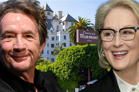 Martin Short and Meryl Streep Leave Chateau Marmont Just Minutes Apart