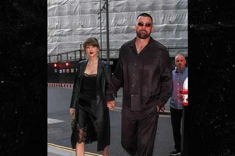 Taylor Swift Wears Lacy Dress for London Date Night with Travis Kelce