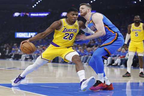 The best player for the Lakers this series is about to become a free agent