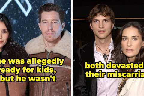 15 Celeb Couples Who Broke Up Over Not Wanting Or Not Being Able To Have Kids