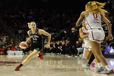 Marine Johannes earns place in WNBA history with needed early-season tear for shorthanded Liberty