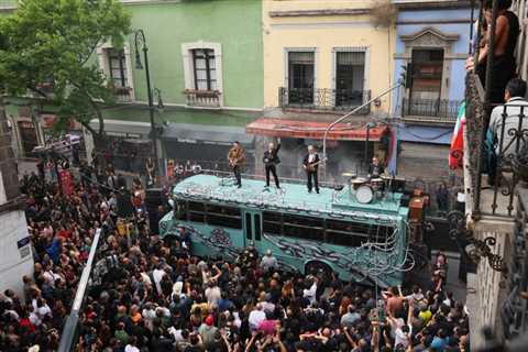 U2 Is Taking It To The Streets Of Mexico City For New Music Video: Watch