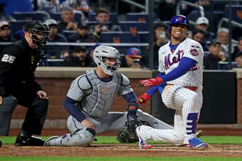 Juan Soto exits Mets game early after fouling ball off foot in potential injury catastrophe