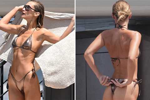 Bella Hadid Shows Off Supermodel Figure In Tiny Bikini Onboard Yacht