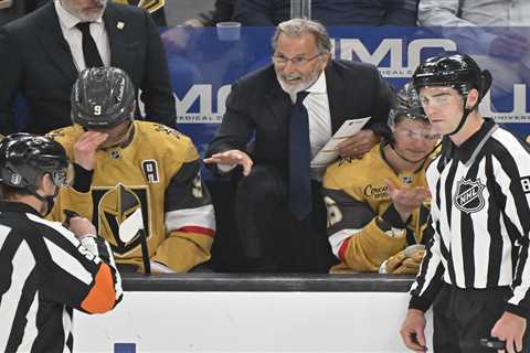 The John Tortorella-Golden Knights act is already tired — and it forced the NHL’s hand