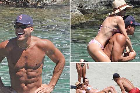 Blake Griffin and Fiancée Francesca Aiello Splash Around In Portofino