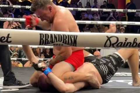 Johnny Manziel breezes past social media influencer in MMA debut
