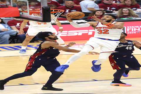 Knicks’ Karl-Anthony Towns breaks his conference finals curse in style