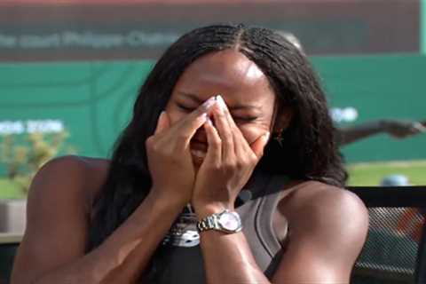 Coco Gauff in car crash on way to French Open that left vehicle ‘not drivable’