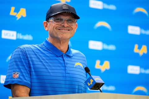 Justin Herbert returns to Chargers after European vacation with Madison Beer — and Jim Harbaugh..