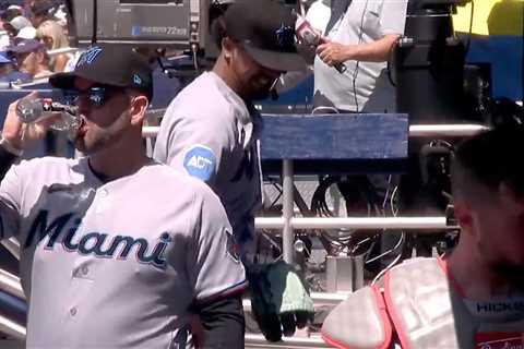 Marlins pitcher Eury Perez suffers one of the most bizarre injuries of MLB season