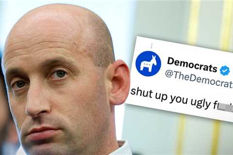 Stephen Miller Called An 'Ugly F***' by Democrats Official X Account