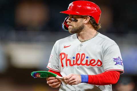 Bryce Harper responds to critics of his bizarre toothpaste routine: ‘Done it forever’