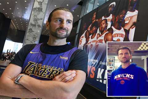 Ex-Knicks fan who sold his ‘fanhood’ on eBay and became  Lakers devotee insists he has no regrets