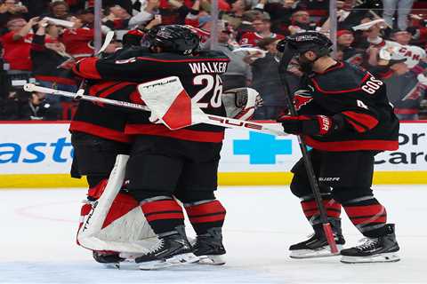 Hurricanes crush Canadiens to set up Stanley Cup Final date with Golden Knights