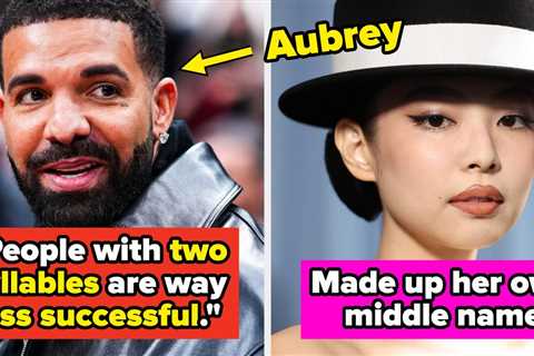 19 Celebrities Shared The Reason Behind Their Stage Names, And They Range From Oh, That's Very..