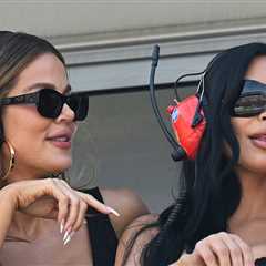 Kim Kardashian, Khloé Go Trackside for Lewis Hamilton at Monaco Grand Prix
