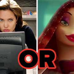 Can You Decide If These Actors Are Better In Animated Or Live-Action Movies?
