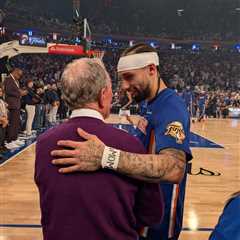 Ex-NYC Mayor Bloomberg congratulates ‘new friend’ Knicks guard Jose Alvarado after viral collision..