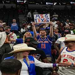 Nearly 50% of tickets for Knicks Game 5 in San Antonio purchased by NY, NJ fans
