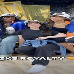 Knicks’ famous WAGs share moments from thrilling night celebrating championship: ‘Royalty’