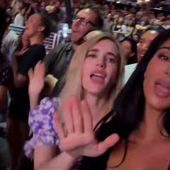 Kim Kardashian Supports Ariana Grande at ‘Eternal Sunshine’ Tour Stop in L.A.