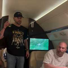 Scooter Braun calls Sydney Sweeney ‘greatest good luck charm’ after Knicks championship