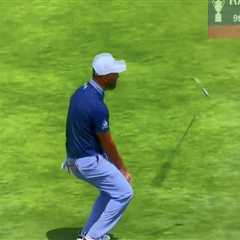 Jon Rahm lets expletive fly in frustrated U.S. Open outburst