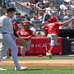 Yankees bats no-show, Will Warren flops in sloppy loss to Reds