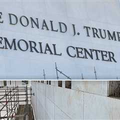 New Photos Show President Trump's Name Removed From Kennedy Center