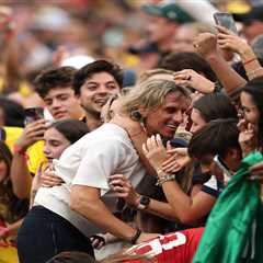 Ecuador’s coach goes wild during magical World Cup moment: ‘We must indulge ourselves’