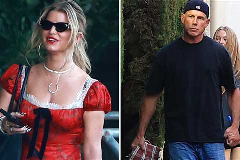 Jessica Simpson and Ex Eric Johnson Reunite for Son Ace's Graduation