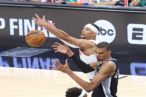 Victor Wembanyama sleep walks through long-awaited NBA Finals moment