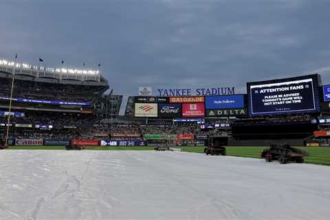 Yankees-Red Sox postponed due to severe storm with makeup doubleheader set for August