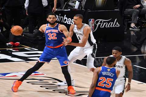 Spurs’ surprising Victor Wembanyama strategy is backfiring in NBA Finals
