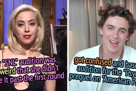 19 Bad And Embarrassing Auditions That Cost Actors Some Pretty Major Roles