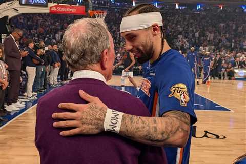 Ex-NYC Mayor Bloomberg congratulates ‘new friend’ Knicks guard Jose Alvarado after viral collision..