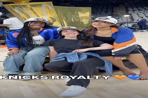Knicks’ famous WAGs share moments from thrilling night celebrating championship: ‘Royalty’